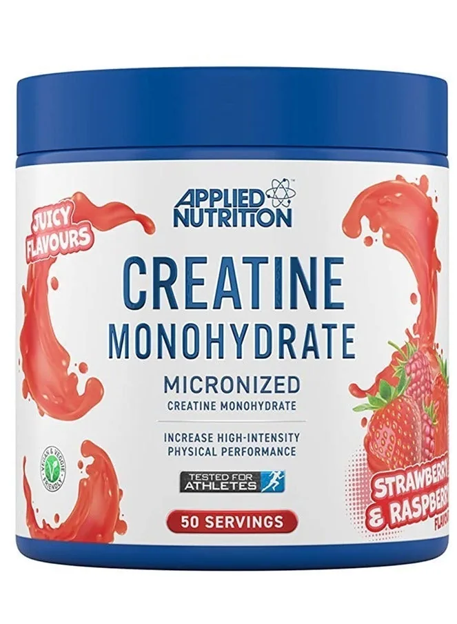 Applied Nutrition Creatine Monohydrate Micronized Strawberry Raspberry